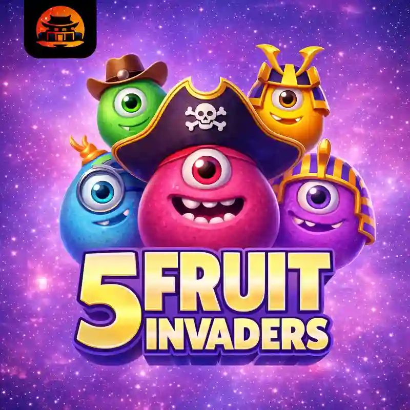 5 Fruit Invaders Slot Game Icon