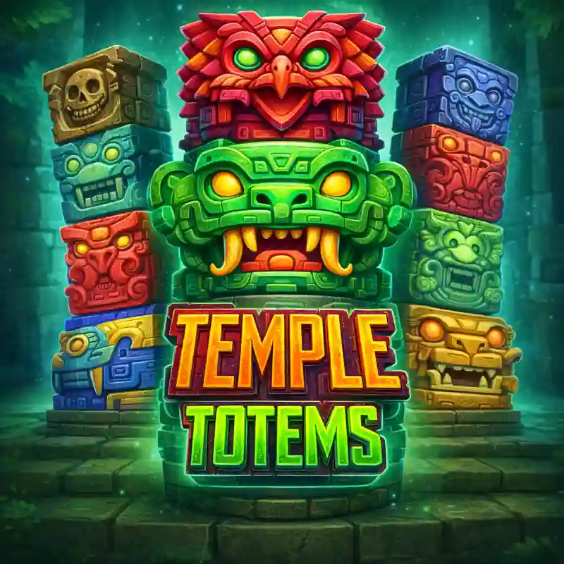 Temple Totems slot game main interface